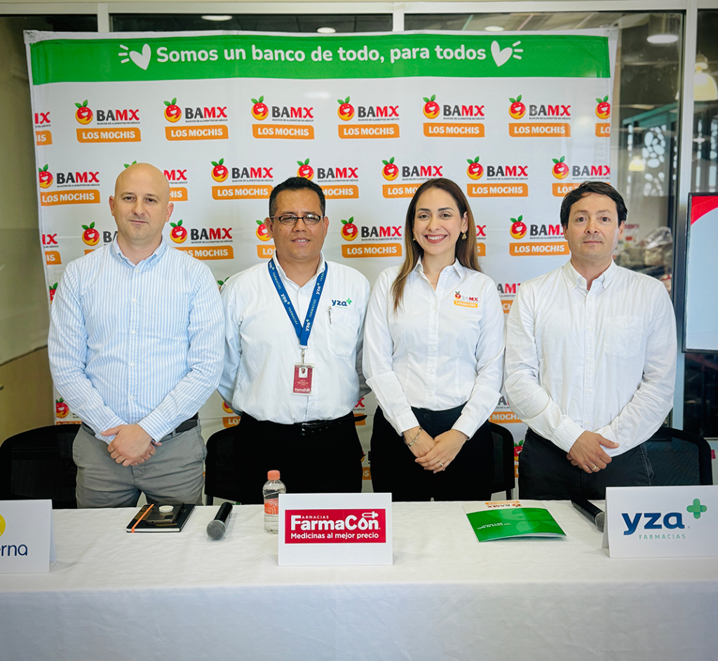 rueda de prensa farmacon y Bamx los mochis