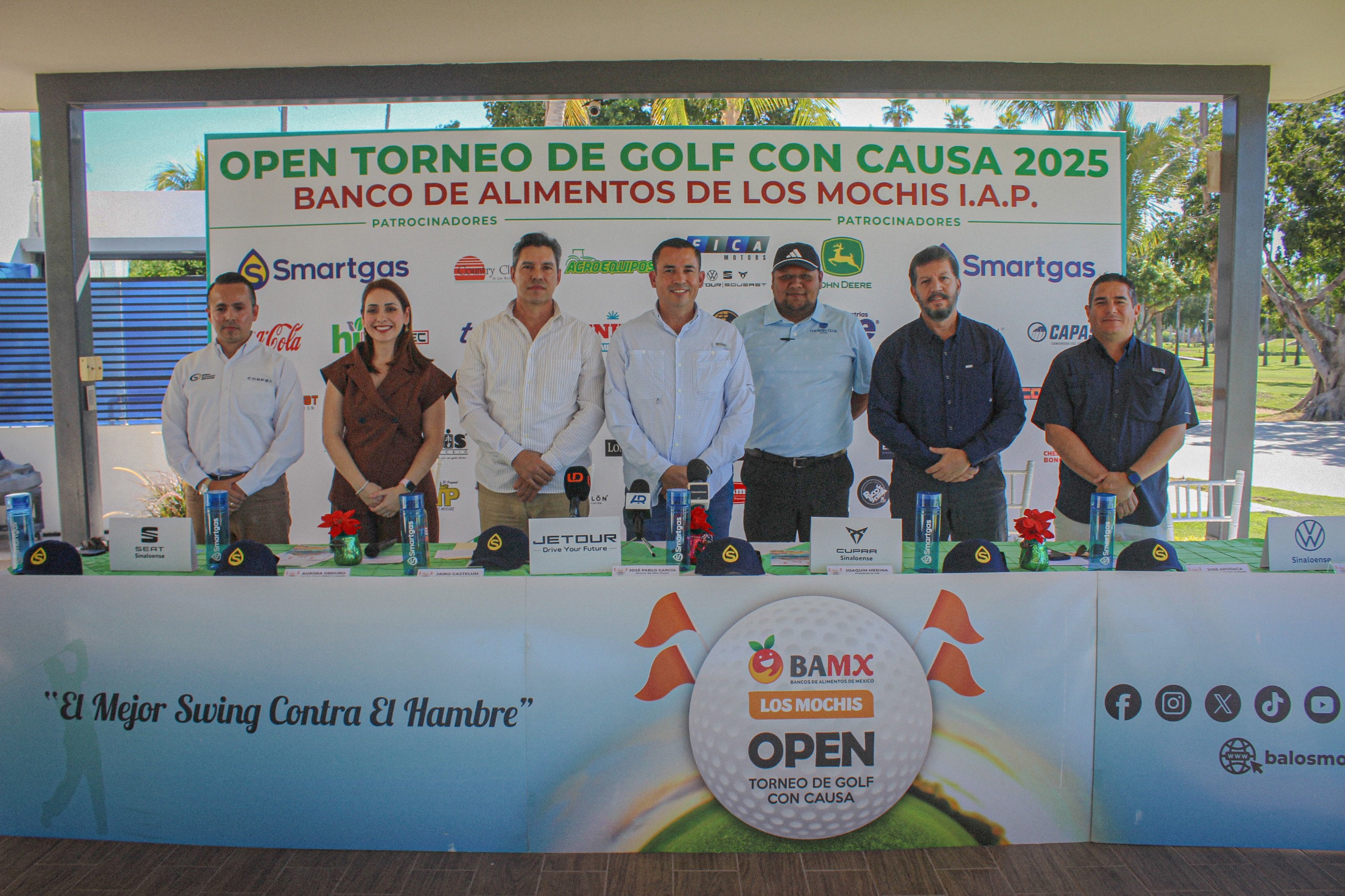 Se aproxima el OPEN Torneo de Golf con Causa 2025: “El Mejor Swing Contra El Hambre” en su 20ª edición. Los Mochis, Sinaloa, 21 de noviembre de 2025.