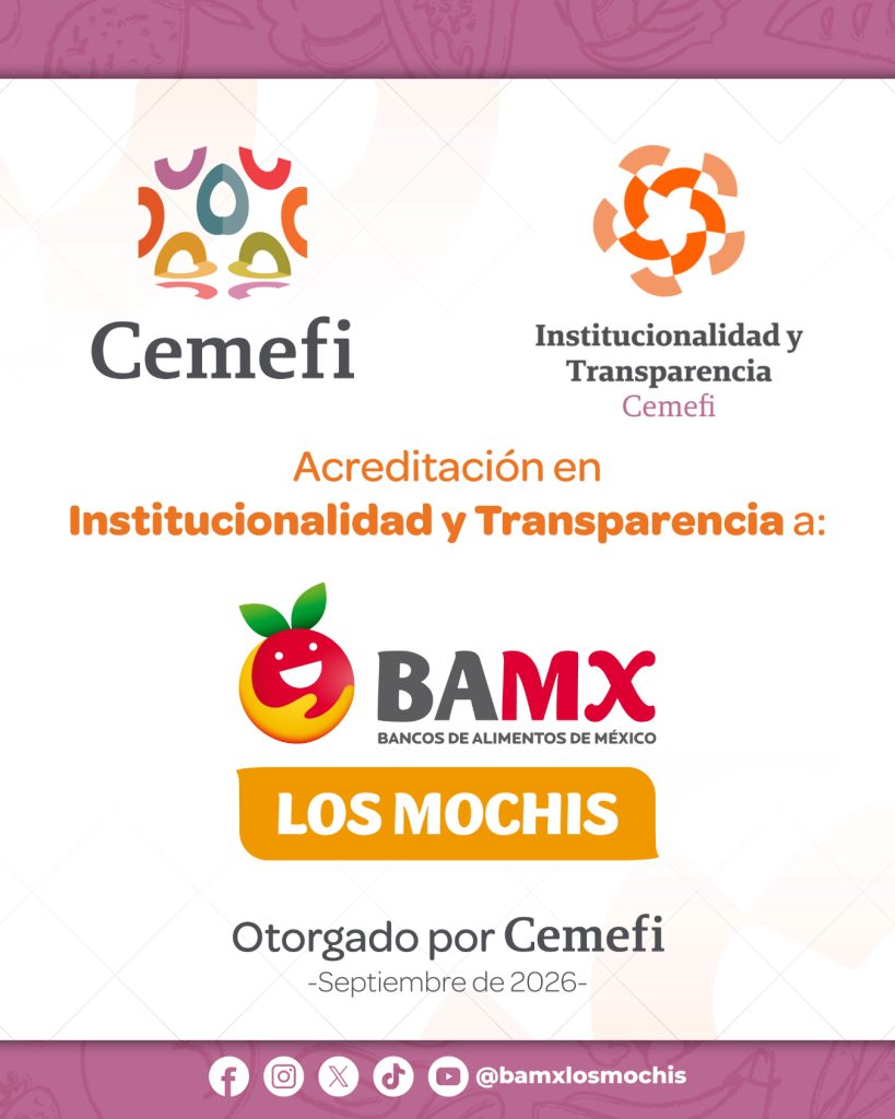 Entrega de la Acreditación en Institucionalidad y Transparencia AIT 2026 al Banco de Alimentos de Los Mochis.